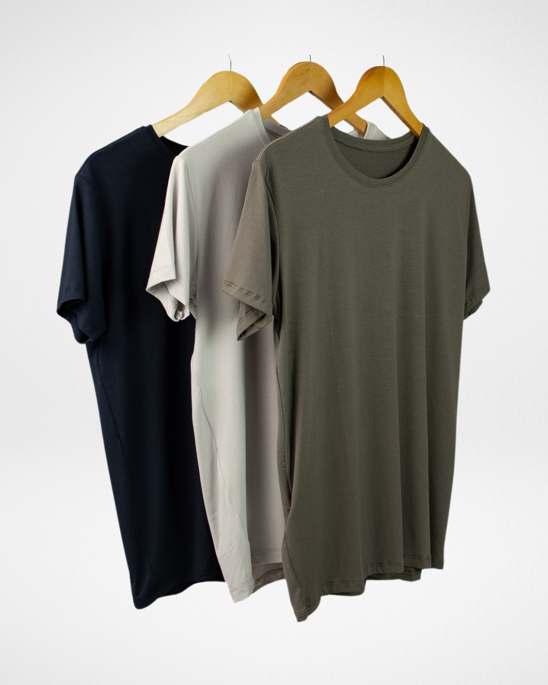 tech modal t-shirts for men in 3-pack front view; soft and breathable men’s tech shirts bundle; athletic fit modal tees for gym and casual wear; moisture-wicking and odor-resistant men’s t-shirts; close-up of lightweight tech modal fabric texture; premium performance t-shirts for men multipack; men’s quick-dry and stretch modal shirts set; wrinkle-resistant and durable tech tees for men; 3-piece activewear shirt set for modern lifestyle; comfortable and versatile tech shirts for men everyday use