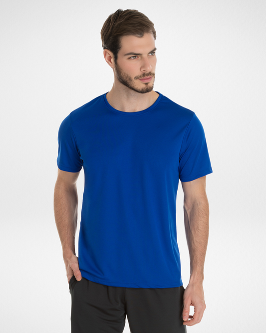 Herren Dry Fit T-Shirt – Blau | UV 30+ Schutz