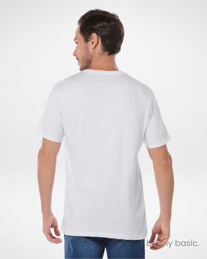 Men’s Premium Cotton V-Neck T-Shirt – 5-Pack
