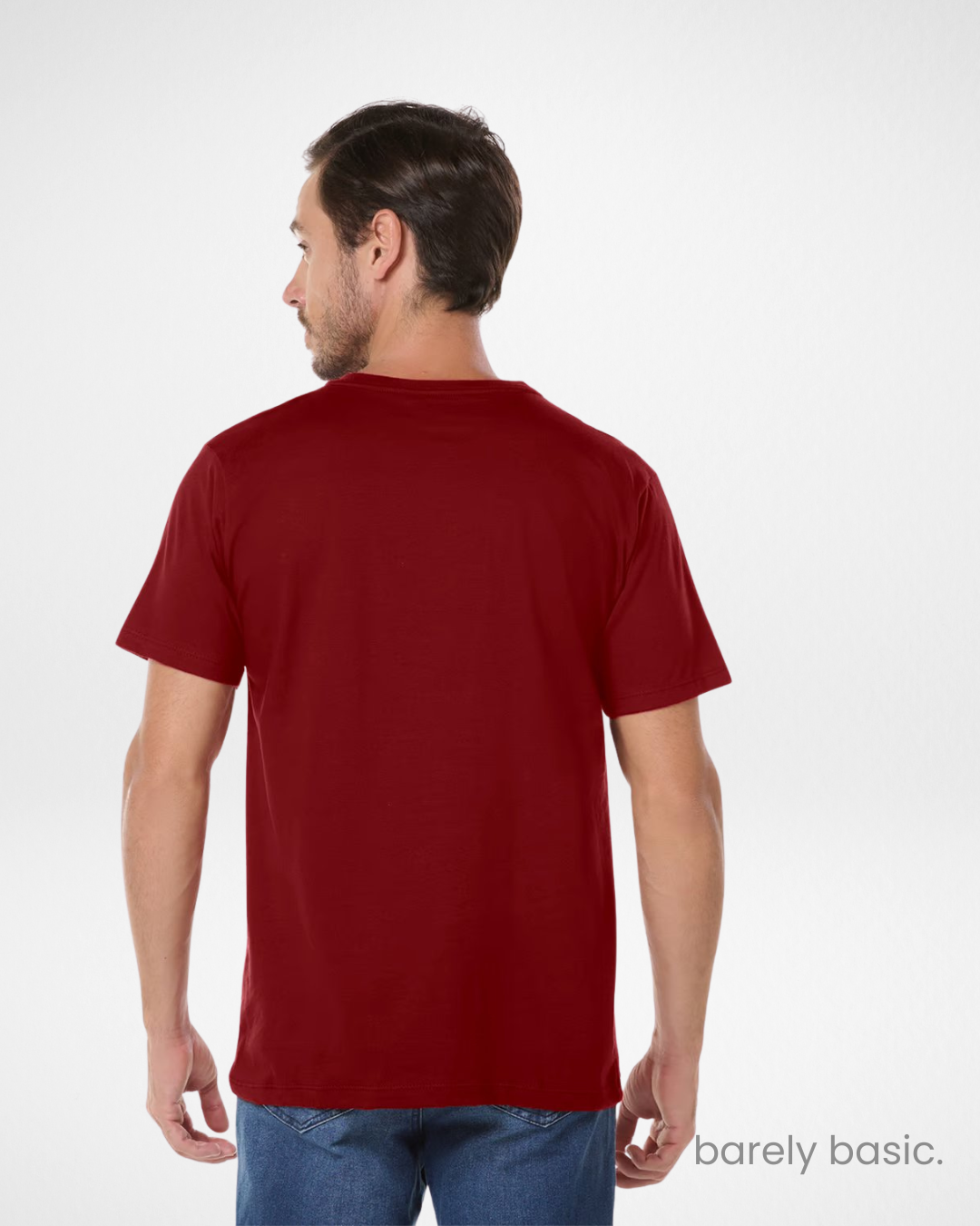 Men’s Premium Cotton V-Neck T-Shirt – 5-Pack