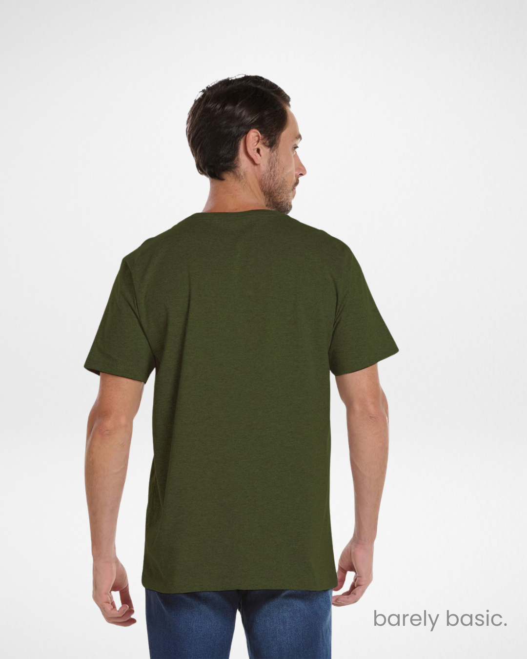 Men’s Premium Cotton V-Neck T-Shirt – 5-Pack